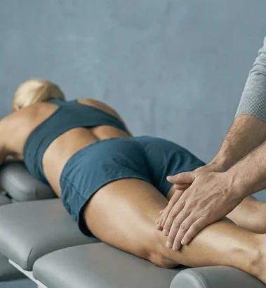 Manipulation ostéopathique mollet